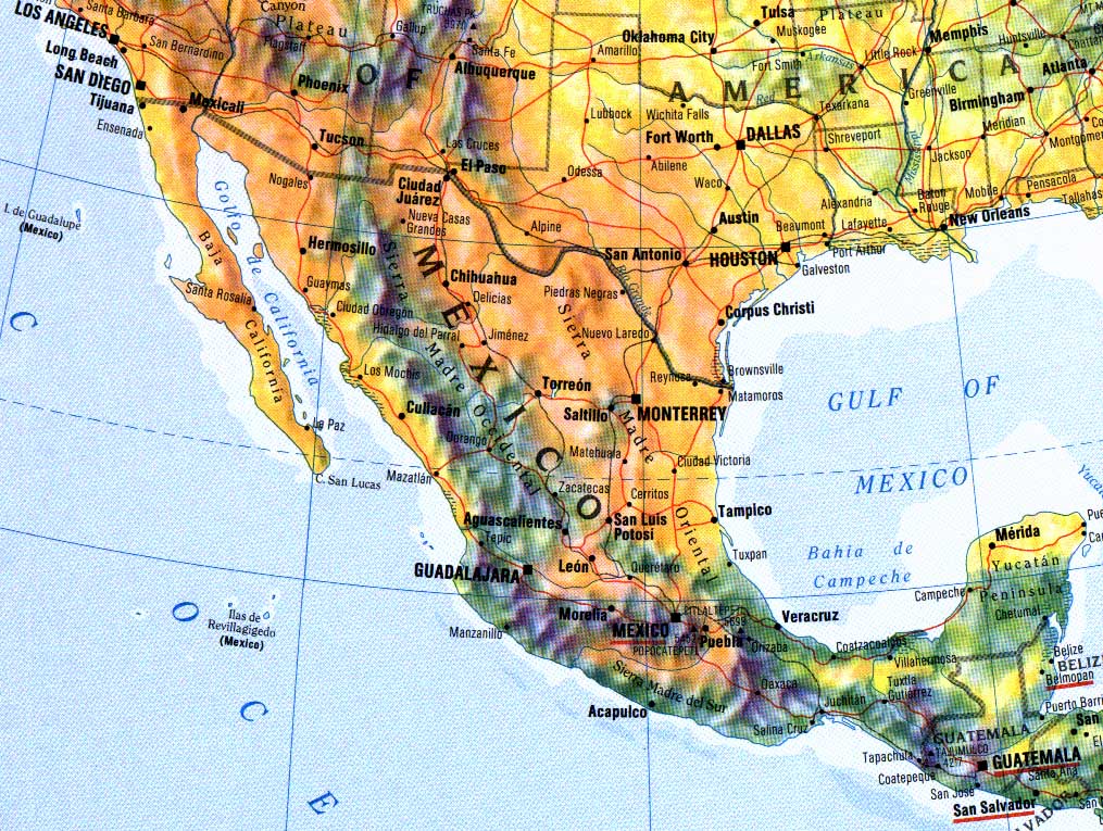 geography-of-mexico