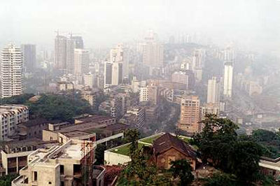 Chongqing from highest point