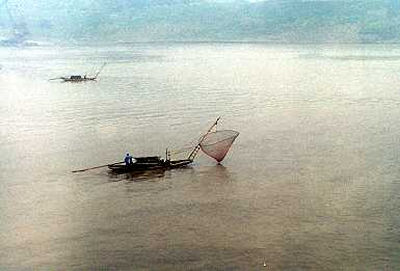 Fishing on the Yangtze