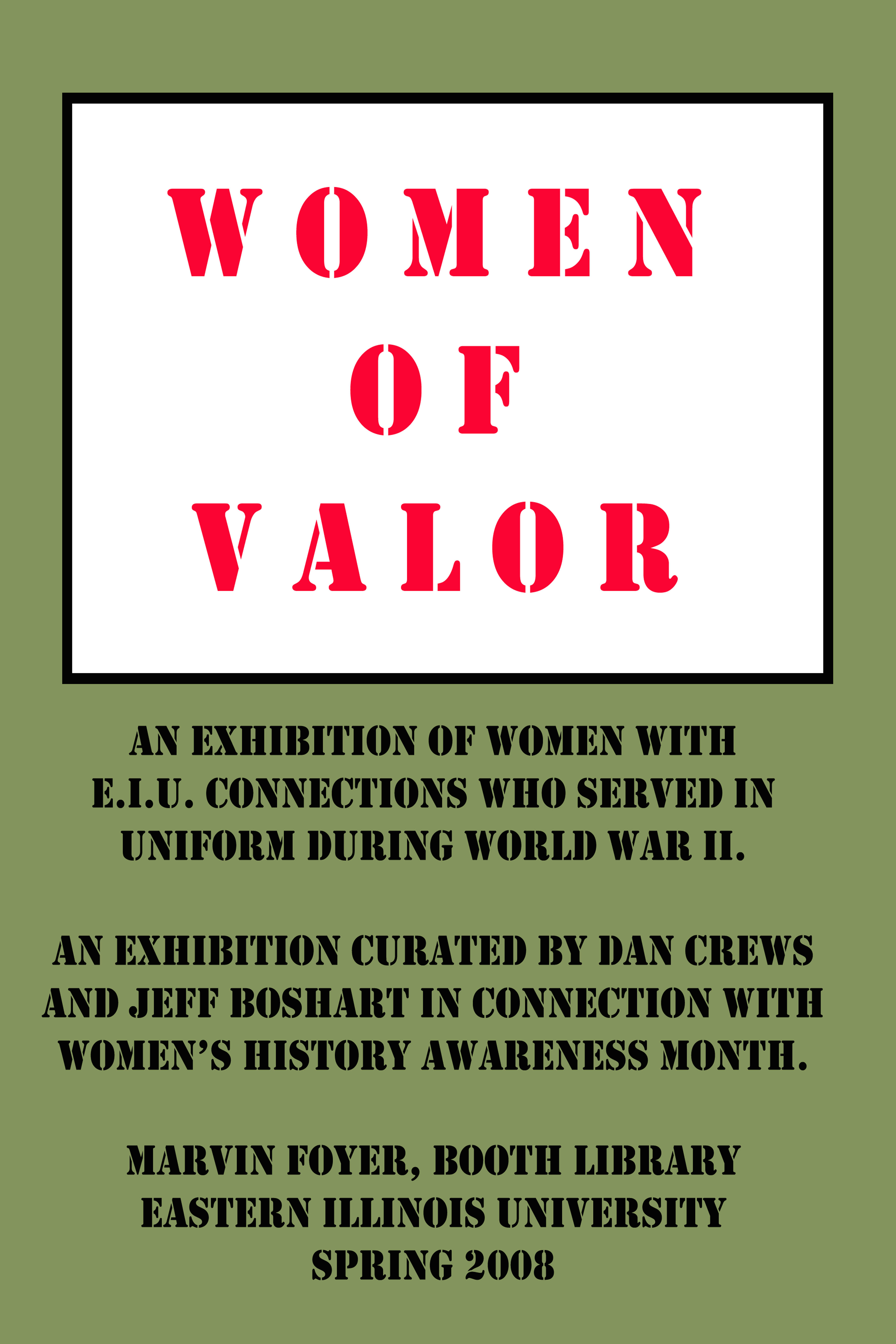 PAI Women of Valor Poster