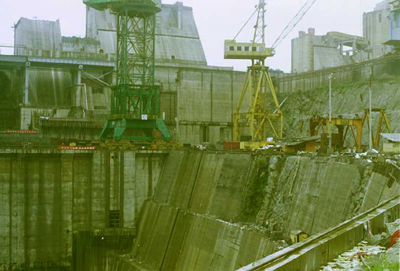 Left Side of the Dam