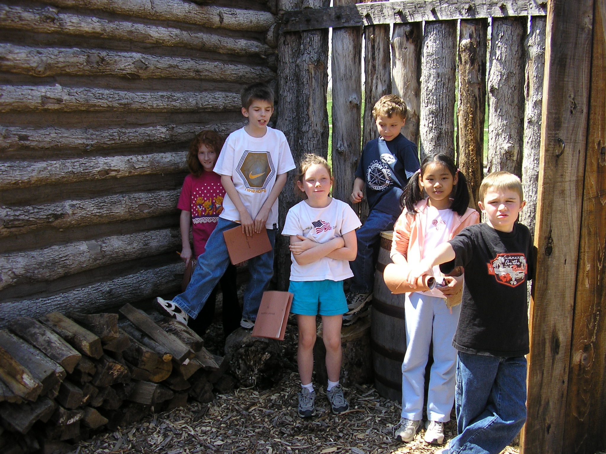 group in the fort