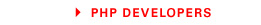 PHP DEVELOPERS