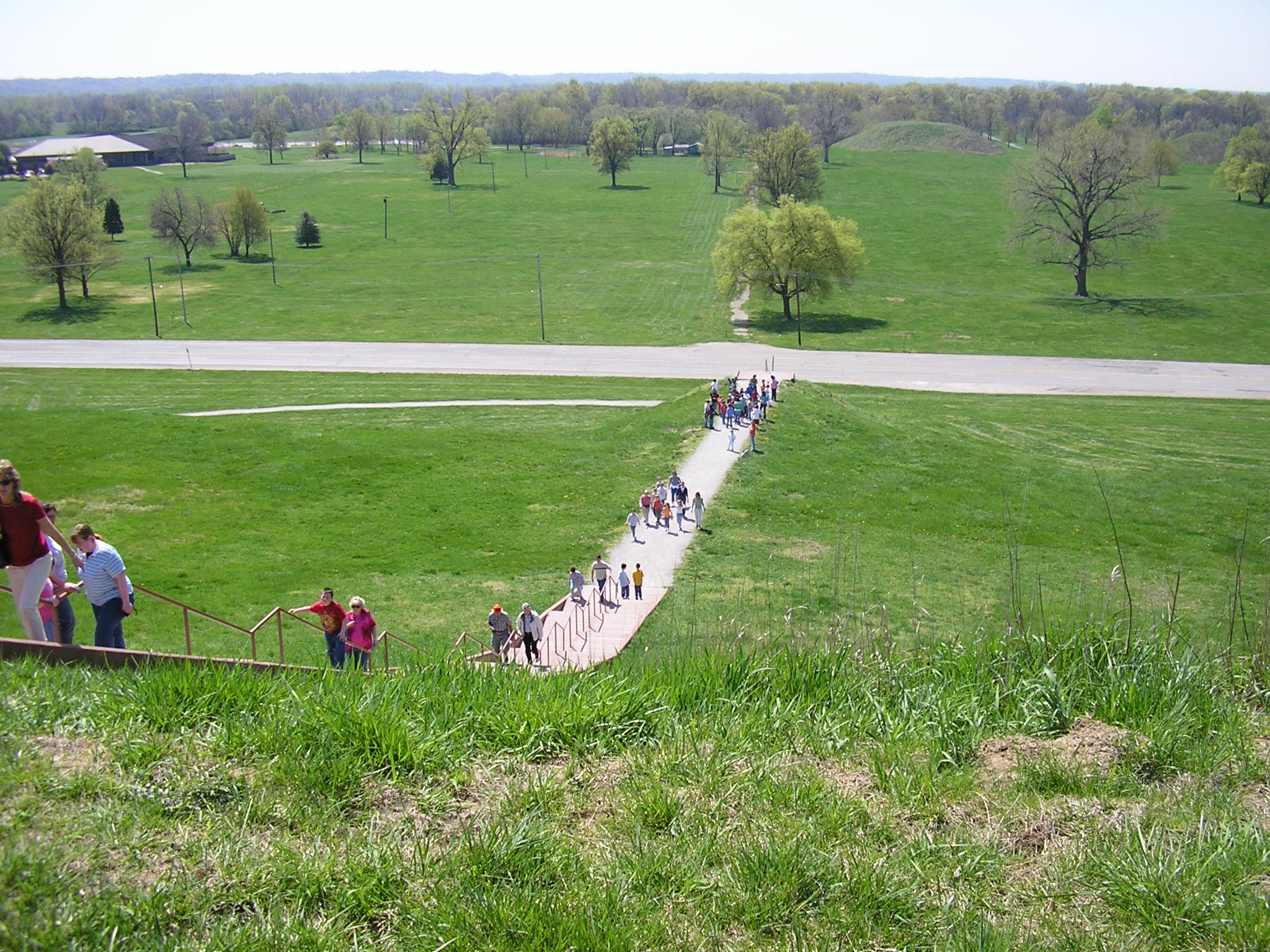 on monks mound