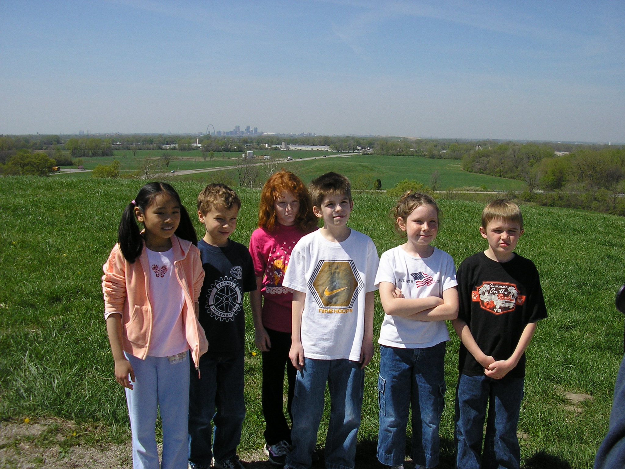 On top of Monks Mound