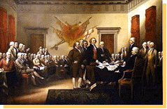 Signing of the Declaration of Independence